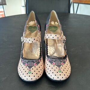 Hot Chocolate Designs - Polka Dot Mary Jane Shoes